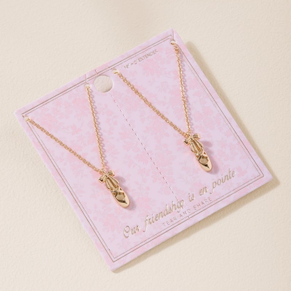 En Pointe Friendship Necklace Set